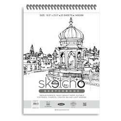 Anupam Sketch-O Sketch Book A3 50Shts Soft Cover